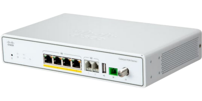 Catalyst PON Series 4-port ONT voice catv